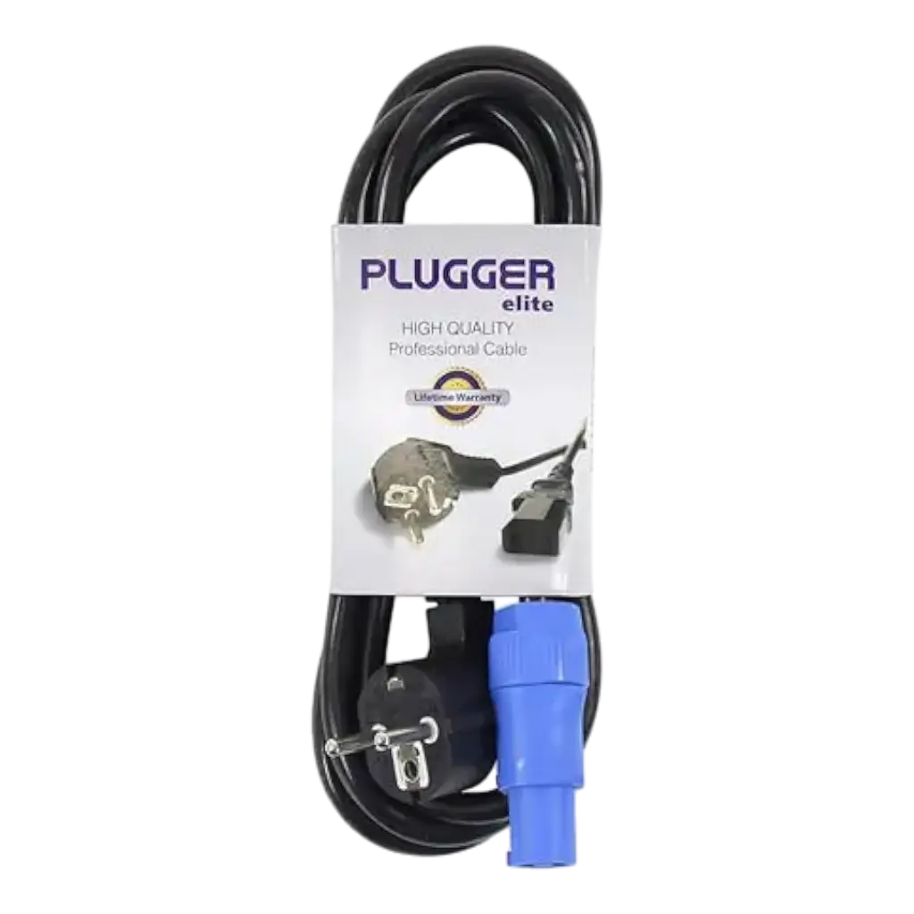 Cavo di alimentazione Powercon Elite standard UE da 1,8 m - Plugger