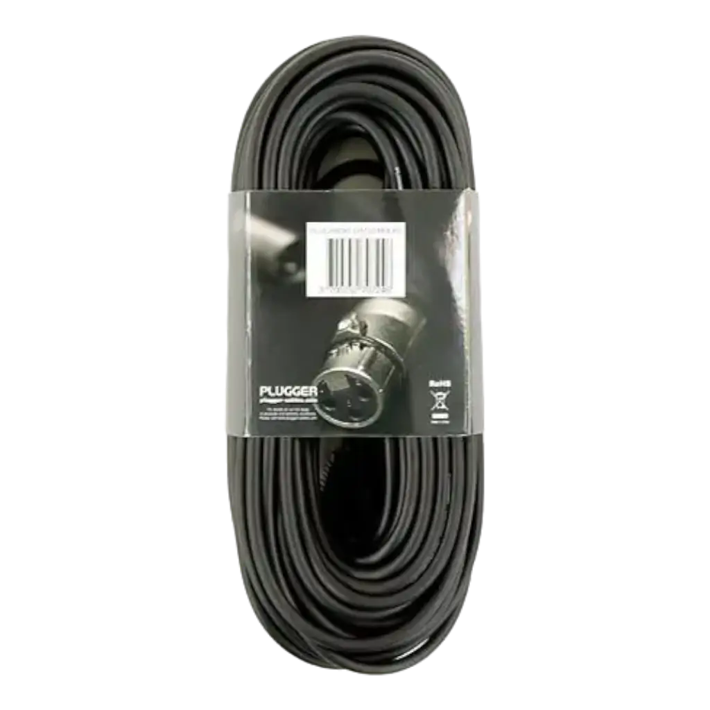 Cavo DMX XLR femmina 3b - XLR maschio 3b 3m Easy - Plugger