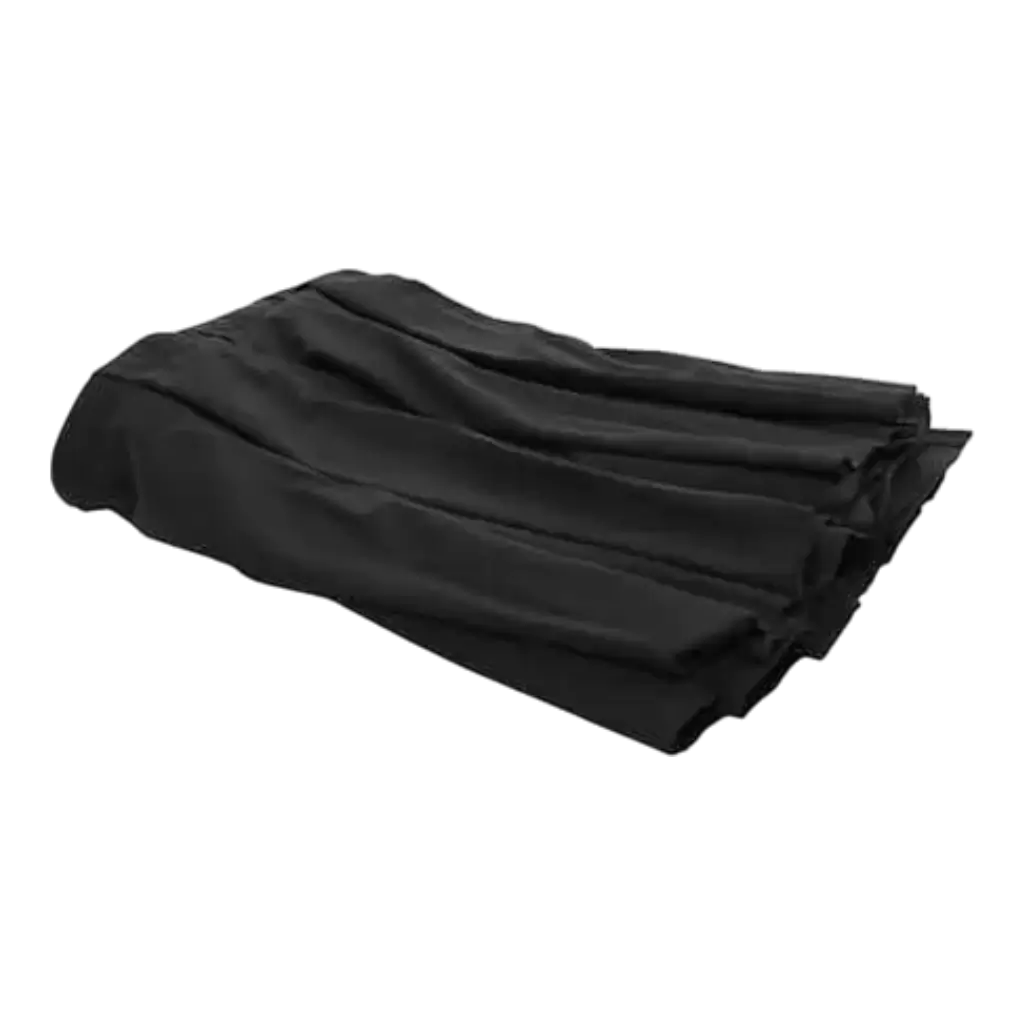 Foglio di copertura nero per custodia Plugger - QuickStage Drap 402