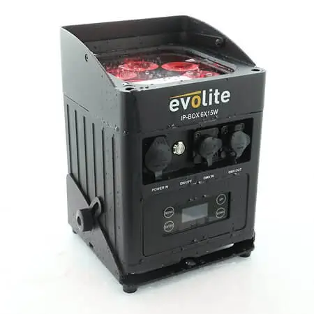 Proiettori a LED Evolite - IP-BOX 6X15W PACK - Set di 6