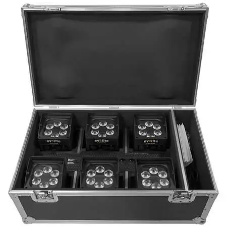 Proiettori a LED Evolite - IP-BOX 6X15W PACK - Set di 6
