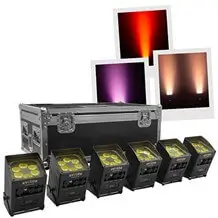 Proiettori a LED Evolite - IP-BOX 6X15W PACK - Set di 6