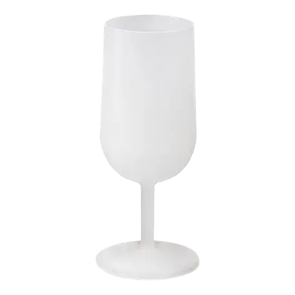 Bicchiere da Vino Ecocup Effetto Ghiacciato 12?cl (18?cl fino al bordo) Riutilizzabile – Tipo Vino, Degustazione, Aperitivo
