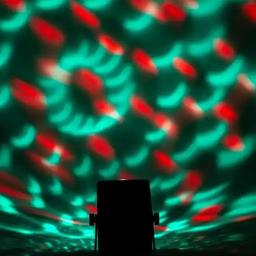 TINYLED-RGB-ASTRO Macchina miniaturizzata Astro LED a batteria