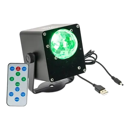 TINYLED-RGB-ASTRO Macchina miniaturizzata Astro LED a batteria