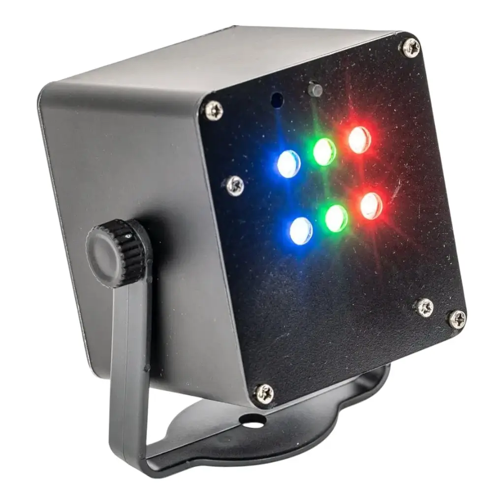 TINYLED-RGB-STROBE Mini macchina STROBE LED wireless