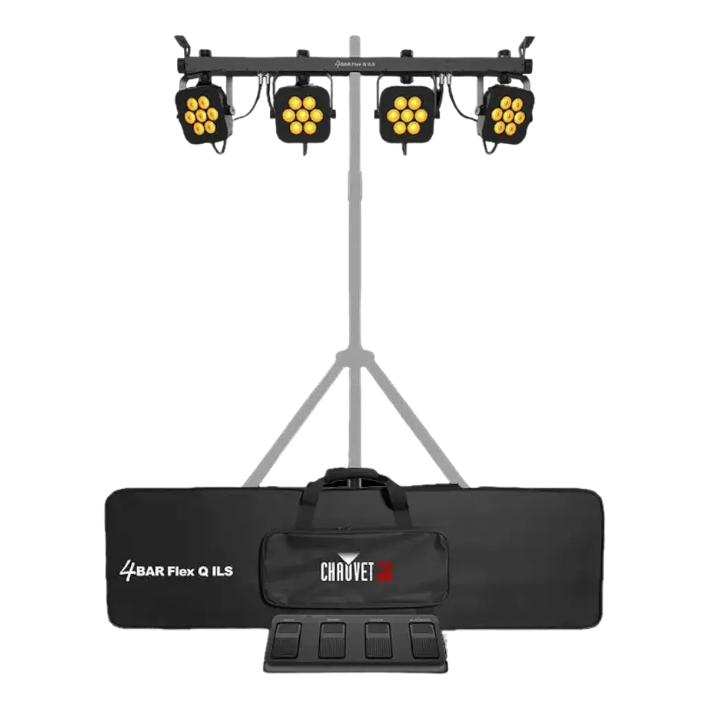 CHAUVET DJ - Set di luci Wash LED RGB 4Bar Flex Q ILS