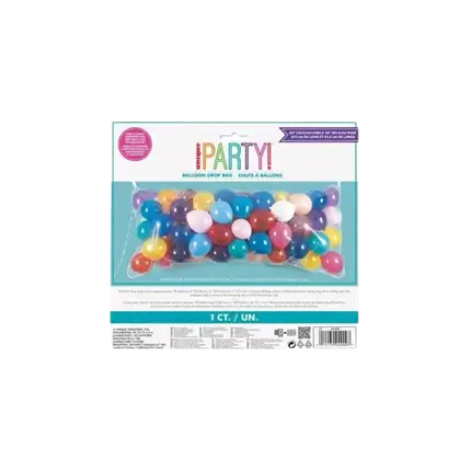 Scivolo per palloncini in plastica 200x91cm (venduto senza palloncini)