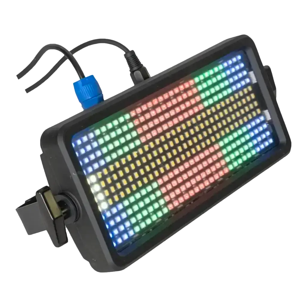 384 LED RGBW FLASH-COLOR-STROBE Luce stroboscopica DMX