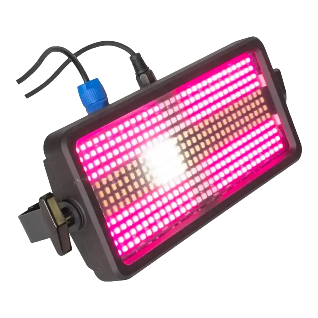 384 LED RGBW FLASH-COLOR-STROBE Luce stroboscopica DMX