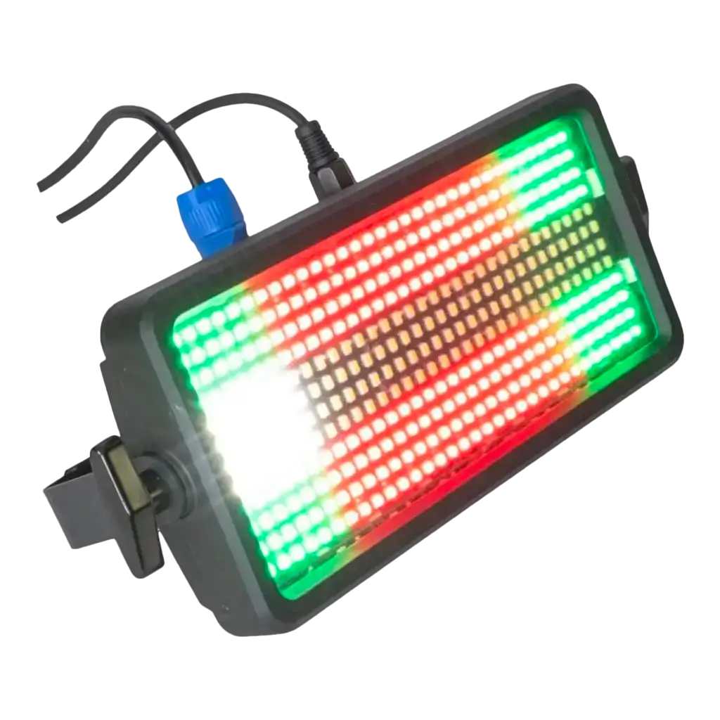 384 LED RGBW FLASH-COLOR-STROBE Luce stroboscopica DMX