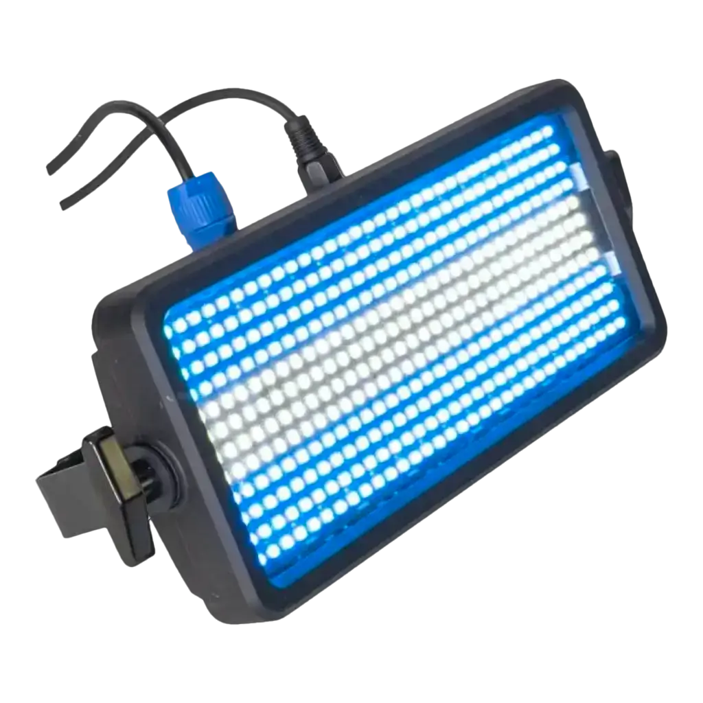 384 LED RGBW FLASH-COLOR-STROBE Luce stroboscopica DMX