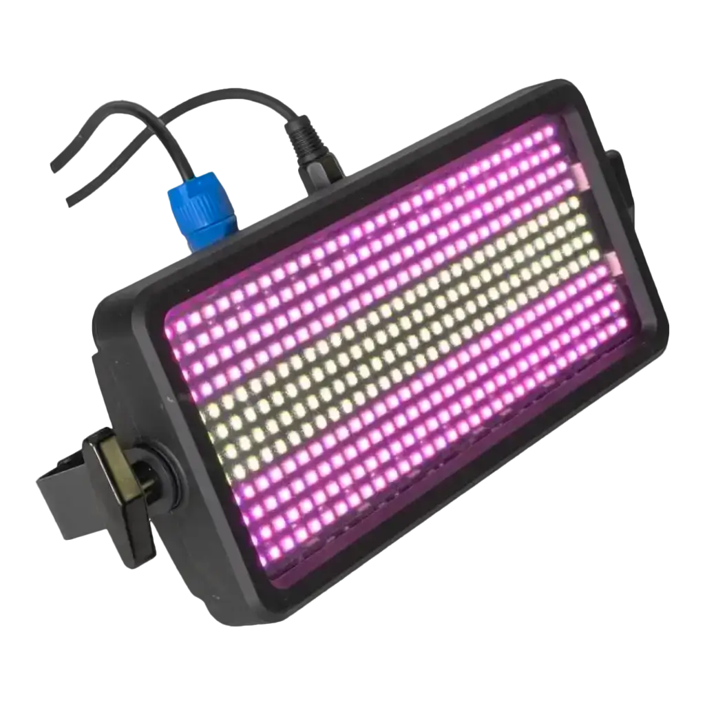 384 LED RGBW FLASH-COLOR-STROBE Luce stroboscopica DMX