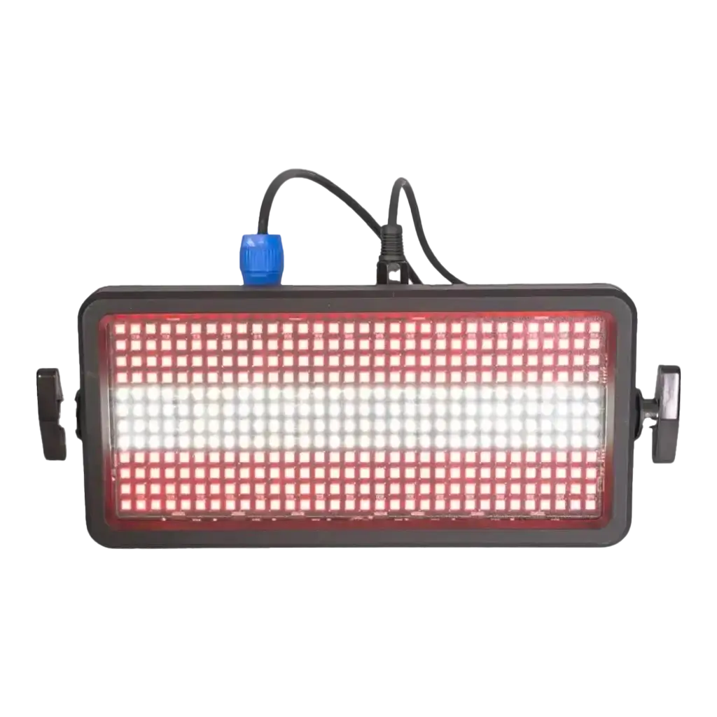 384 LED RGBW FLASH-COLOR-STROBE Luce stroboscopica DMX