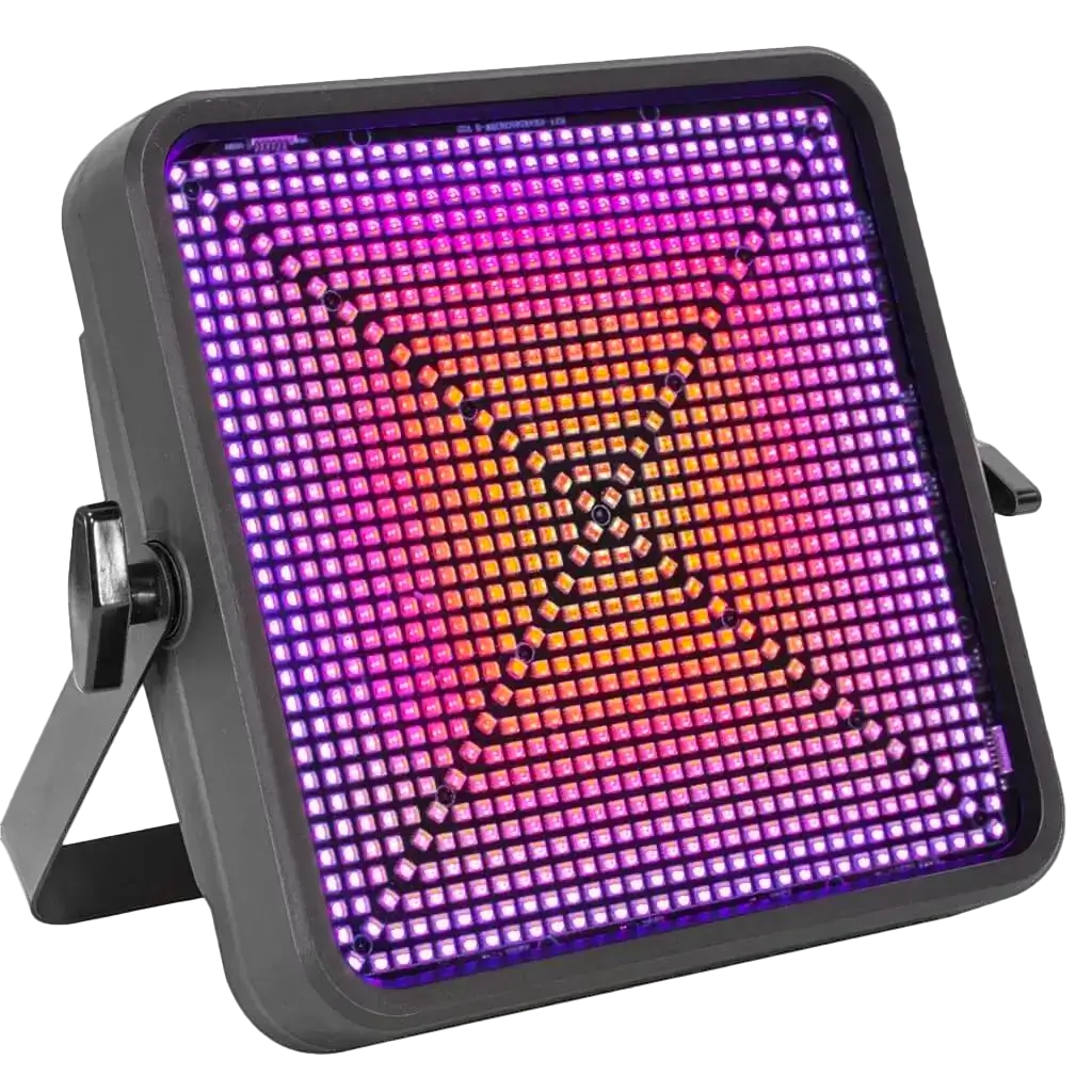 Stroboscopio DMX RGBW stile ipnotico HYPNOTIC