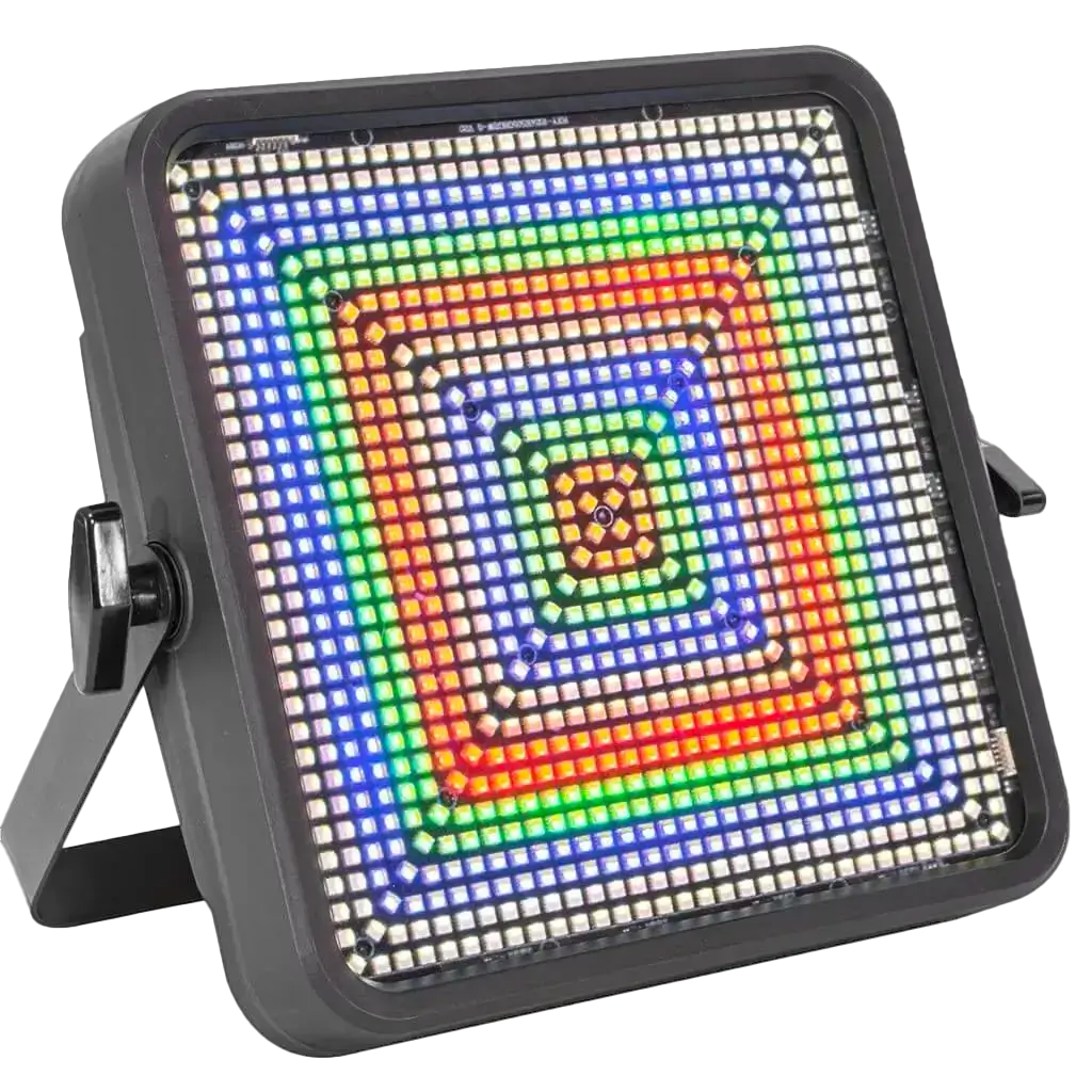 Stroboscopio DMX RGBW stile ipnotico HYPNOTIC