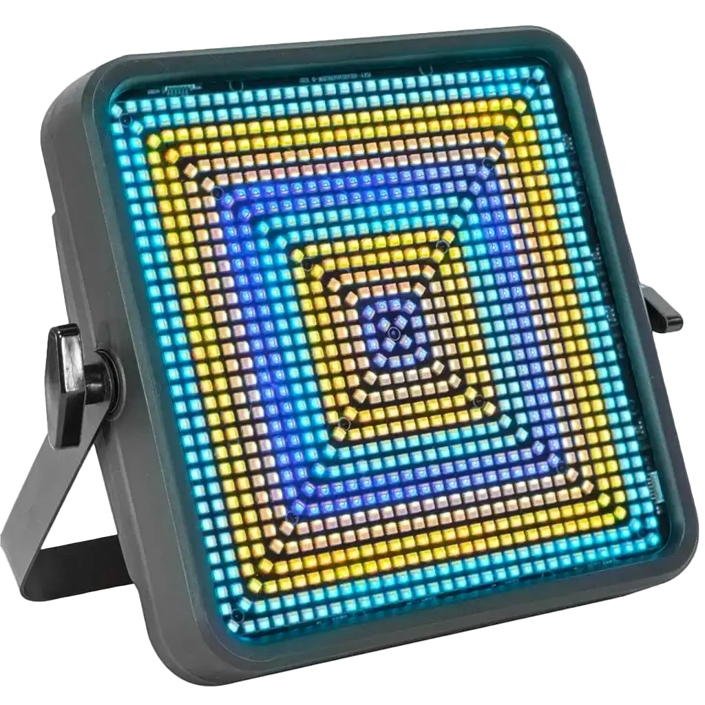 Stroboscopio DMX RGBW stile ipnotico HYPNOTIC