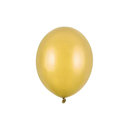 Confezione da 10 palloncini oro metallizzato