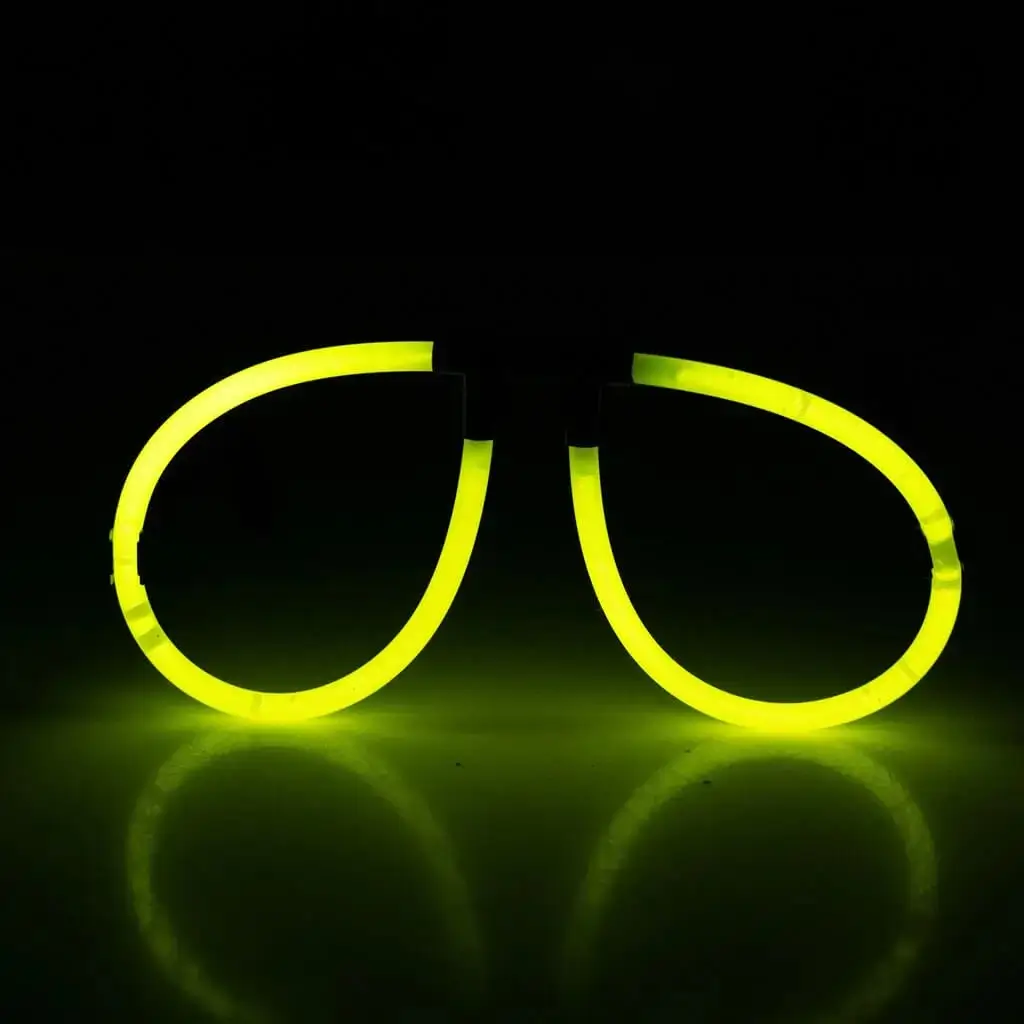 Occhiali di protezione giallo fluo - Set di 2 paia