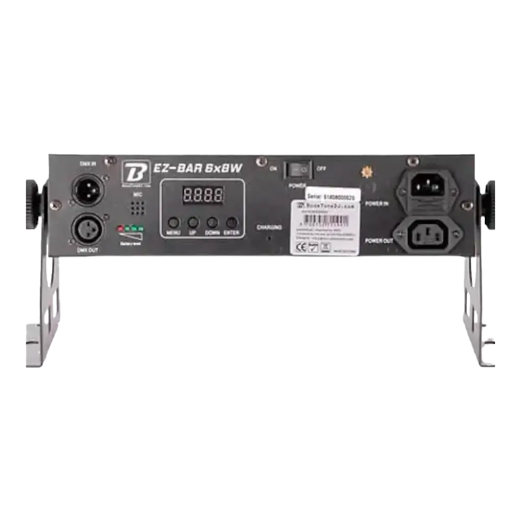 Barra LED portatile - BoomTone DJ - EZ-BAR 6x8W