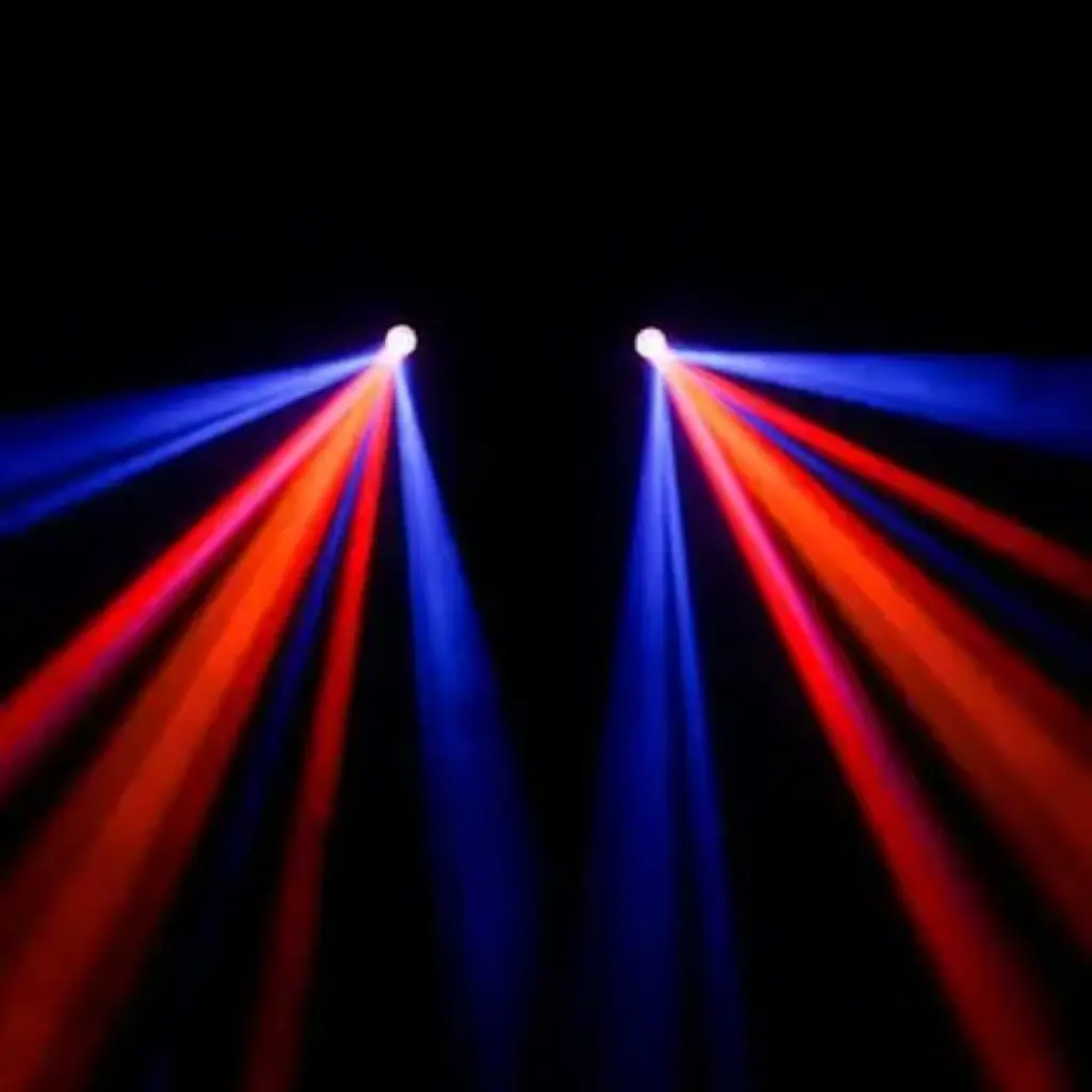 Set di luci ritmiche a LED BoomTone DJ - Multi Beam