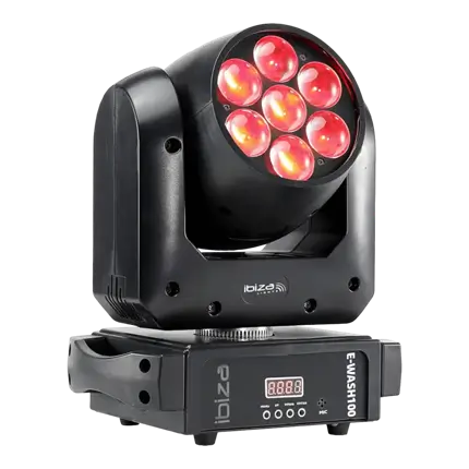 Wash LED RGBW con controllo DMX E-WASH100