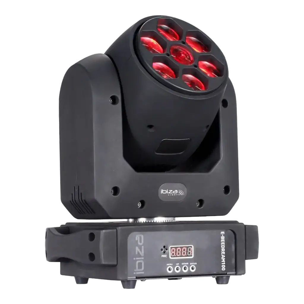 Testa mobile spot per il controllo DMX E-BEEDREAM100