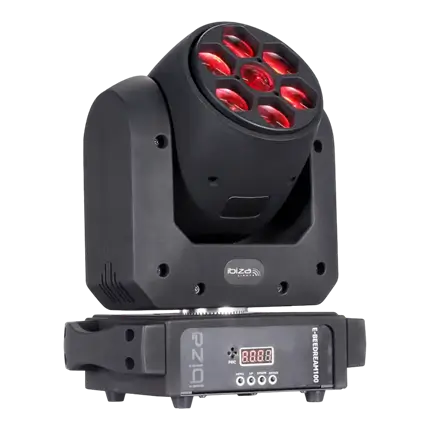 Testa mobile spot per il controllo DMX E-BEEDREAM100