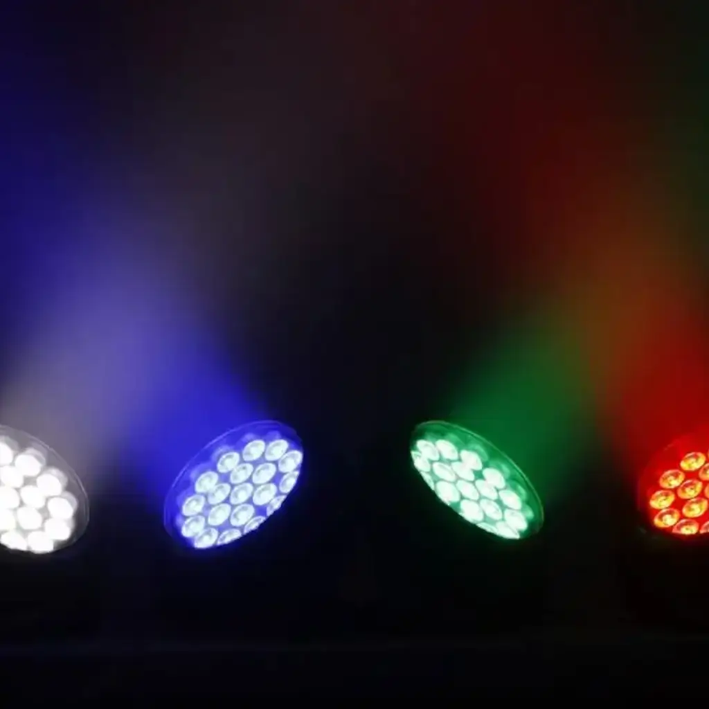 Proiettore PAR LED RGBW a doppio controllo - CLUB-MIX3-IP