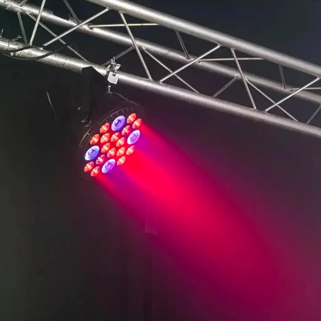 Proiettore PAR XXL LED RGBW e UV - BIGPAR-16RGBW4UV