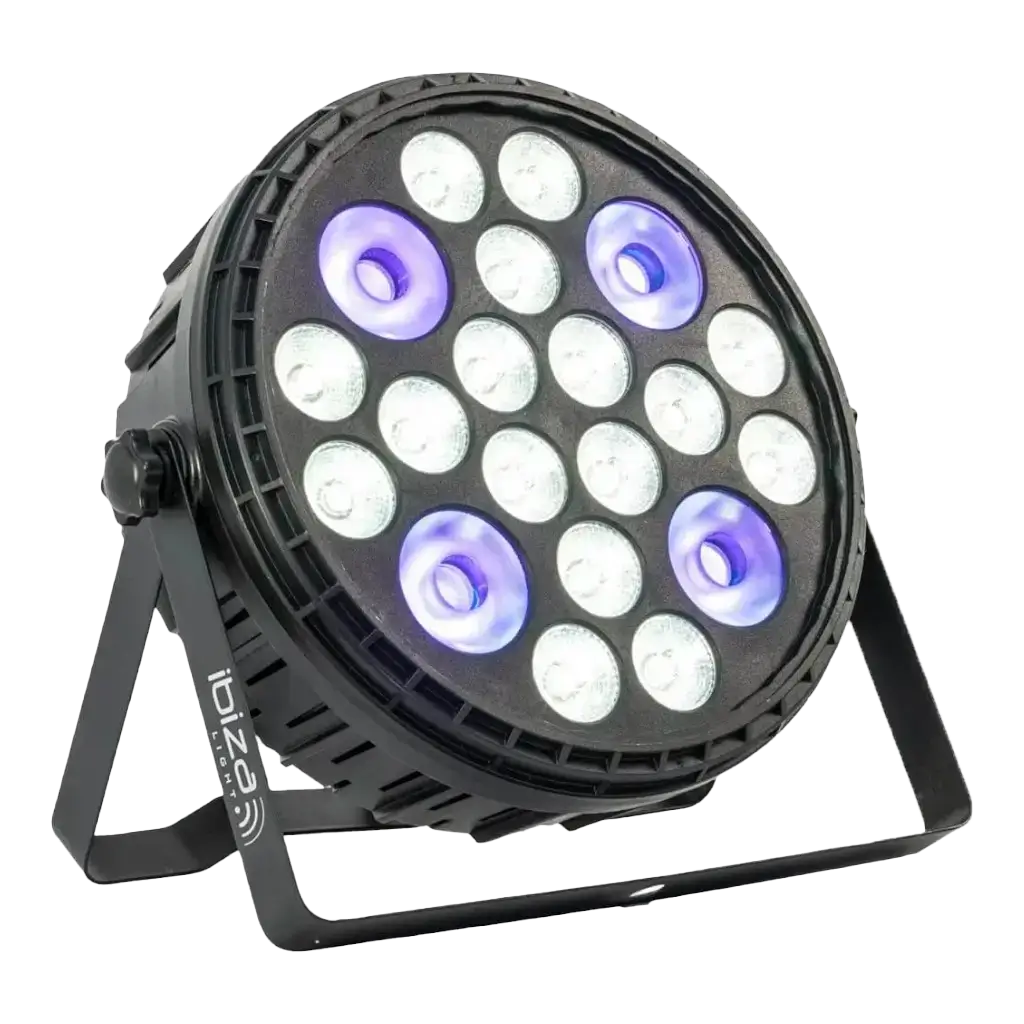 Proiettore PAR XXL LED RGBW e UV - BIGPAR-16RGBW4UV