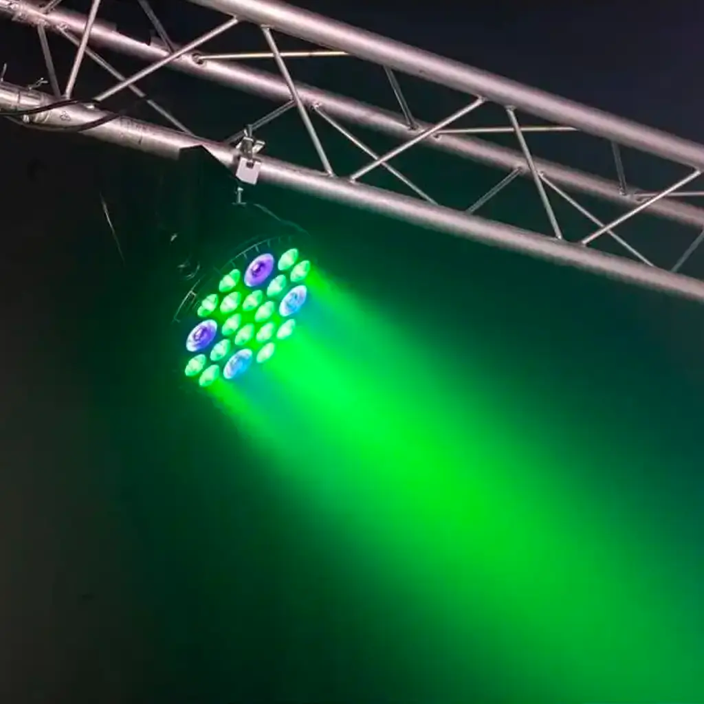 Proiettore PAR XXL LED RGBW e UV - BIGPAR-16RGBW4UV