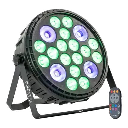 Proiettore PAR XXL LED RGBW e UV - BIGPAR-16RGBW4UV