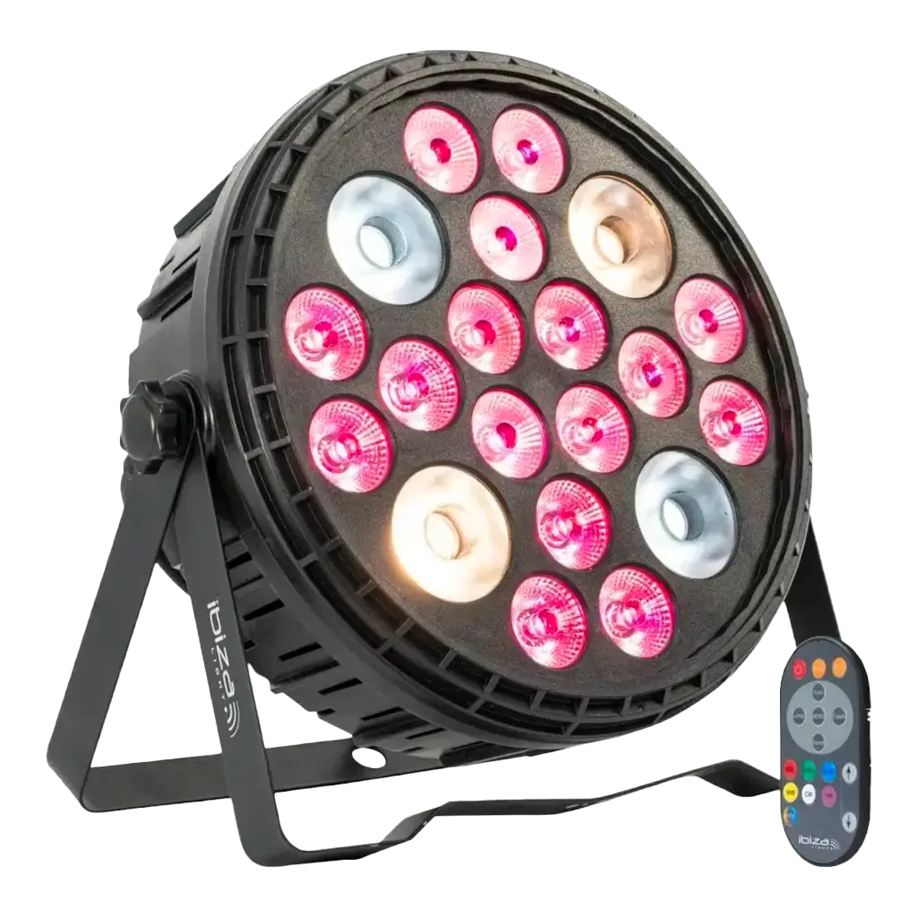 Proiettore PAR 4-in-1 LED RGBW XXL - BIGPAR-16RGBW4WWCW