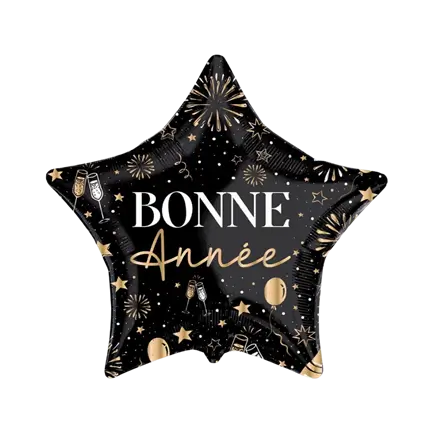 Palloncino metallizzato Happy New Year 35cm