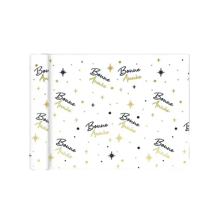 Runner da tavolo Happy New Year 4 metri