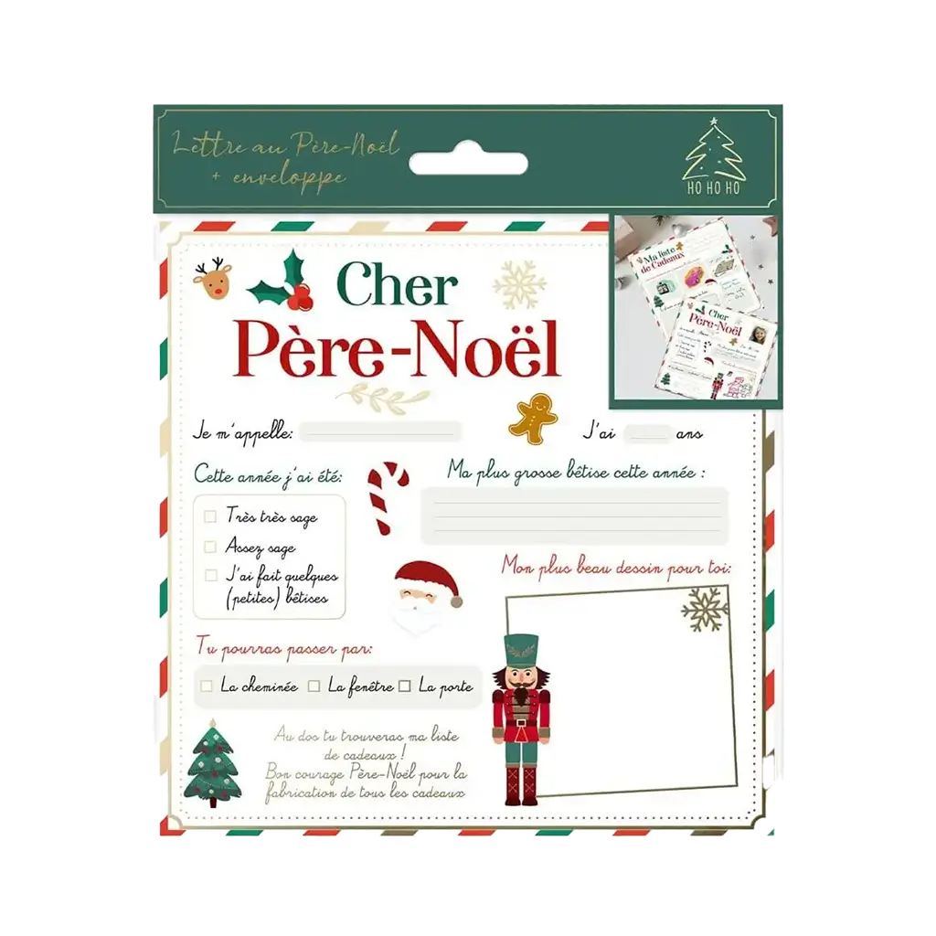Lettera a Babbo Natale per bambini