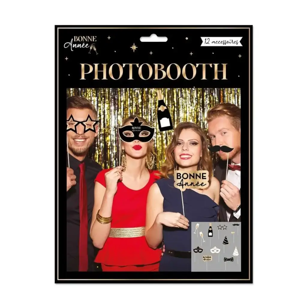 12 accessori per il photobooth di Capodanno