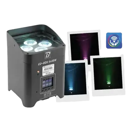 BoomTone DJ EZ-BOX 4x15W LED Archi Spotlight