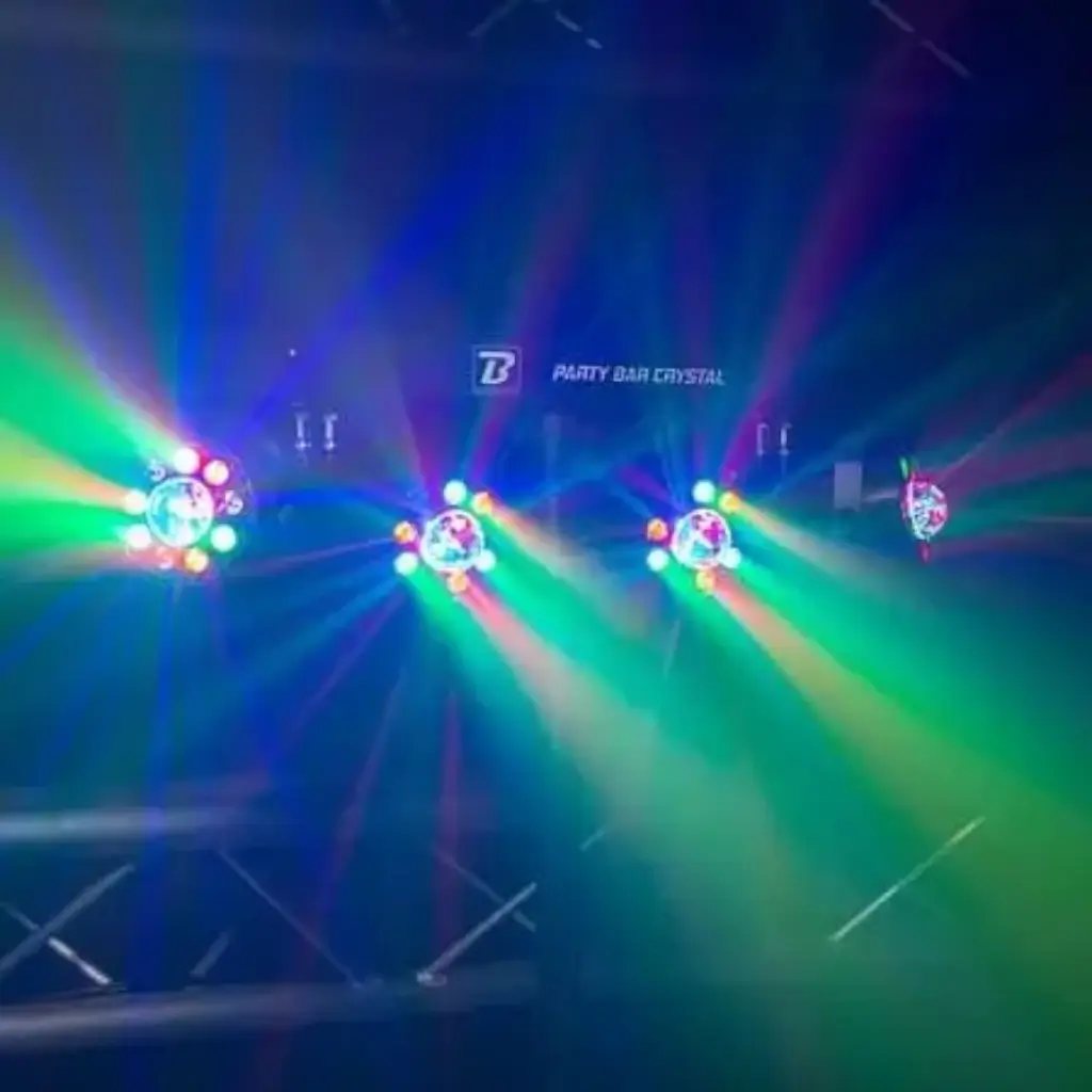 Barra effetti LED BoomTone DJ - Party Bar Crystal MKII