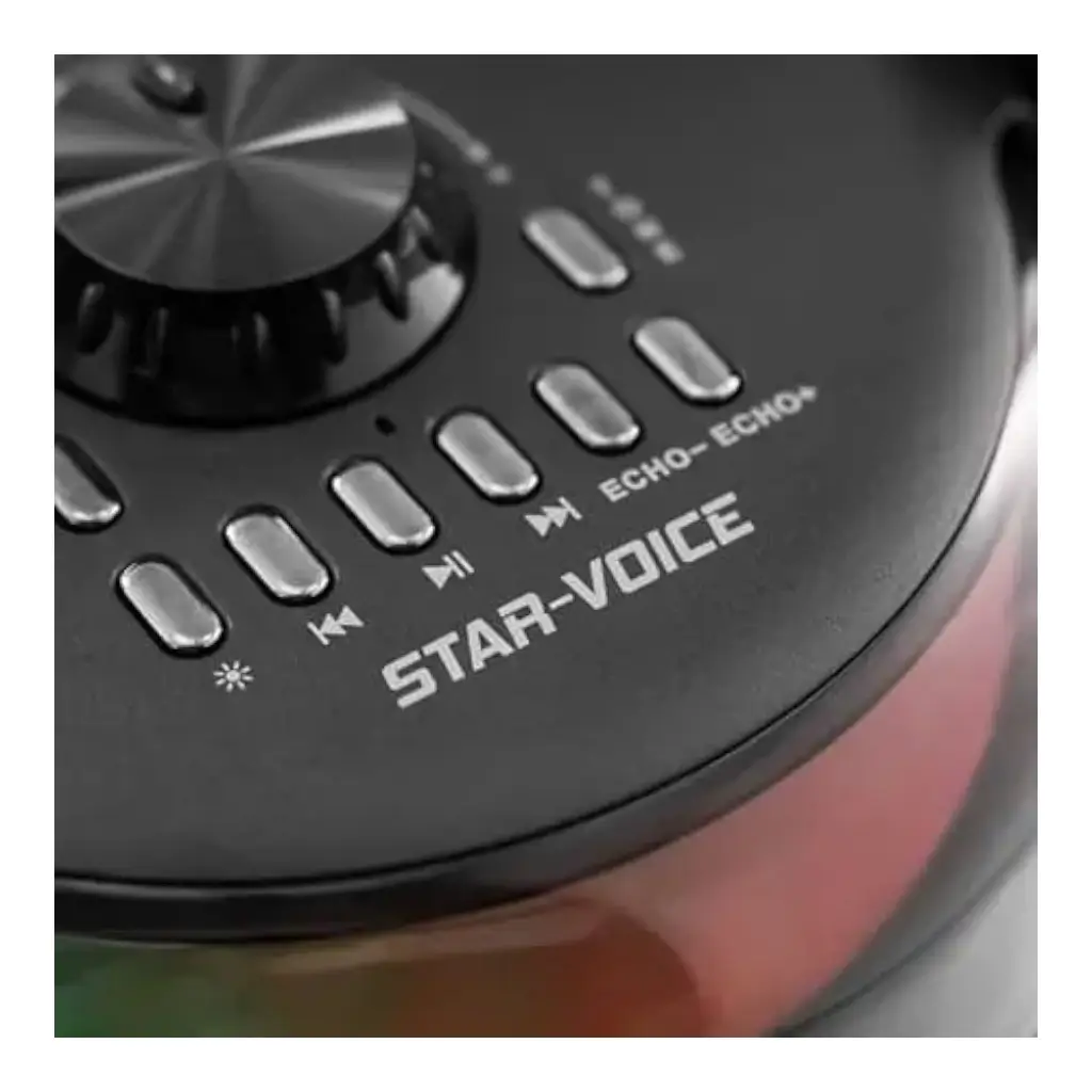 Altoparlante karaoke portatile Boomtone DJ - Star Voice