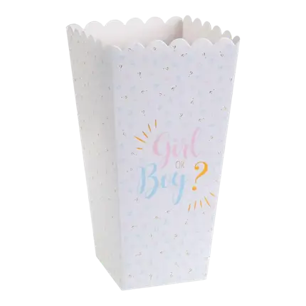 Cornet rivelazione di genere ragazza o ragazzo? - Set di 8