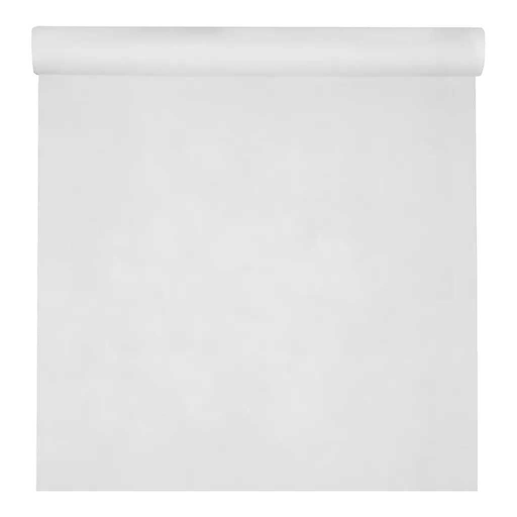 Tovaglia Harmony bianca - 1,2 x 10 mètres