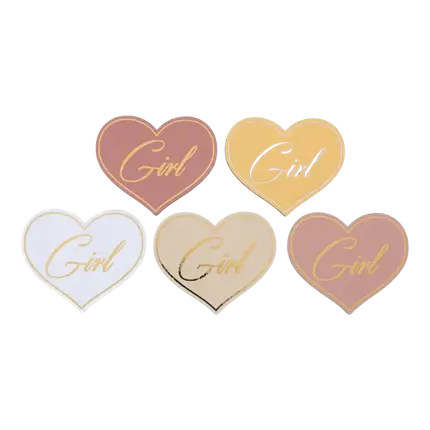 Decorazioni da tavola - Ragazza e ragazzo - Set di 10 pezzi