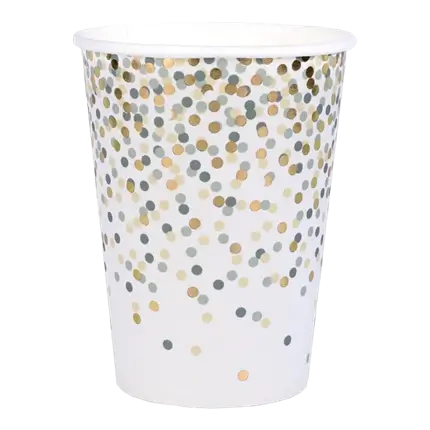 Bicchiere blu per ragazza e ragazzo - Set di 10 pezzi