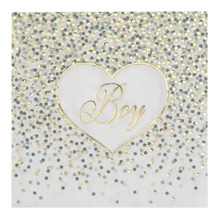 Asciugamano blu per bambini e bambine - Set di 20 pezzi