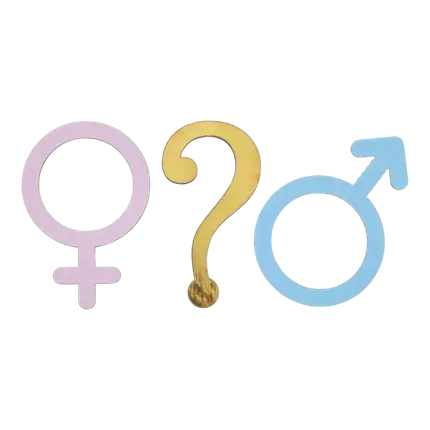 Decorazioni da tavola - Ragazza o ragazzo - Set di 10 pezzi