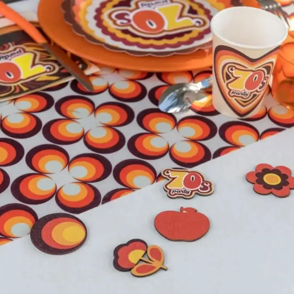 Decorazione da tavolo - Anni '70 - Set di 10 pezzi