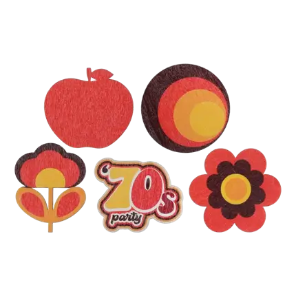 Decorazione da tavolo - Anni '70 - Set di 10 pezzi