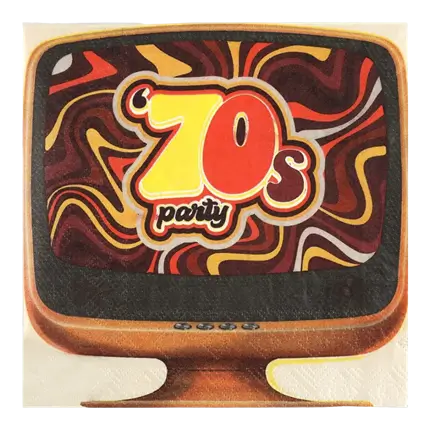 Tovagliolo anni '70 - Set di 20